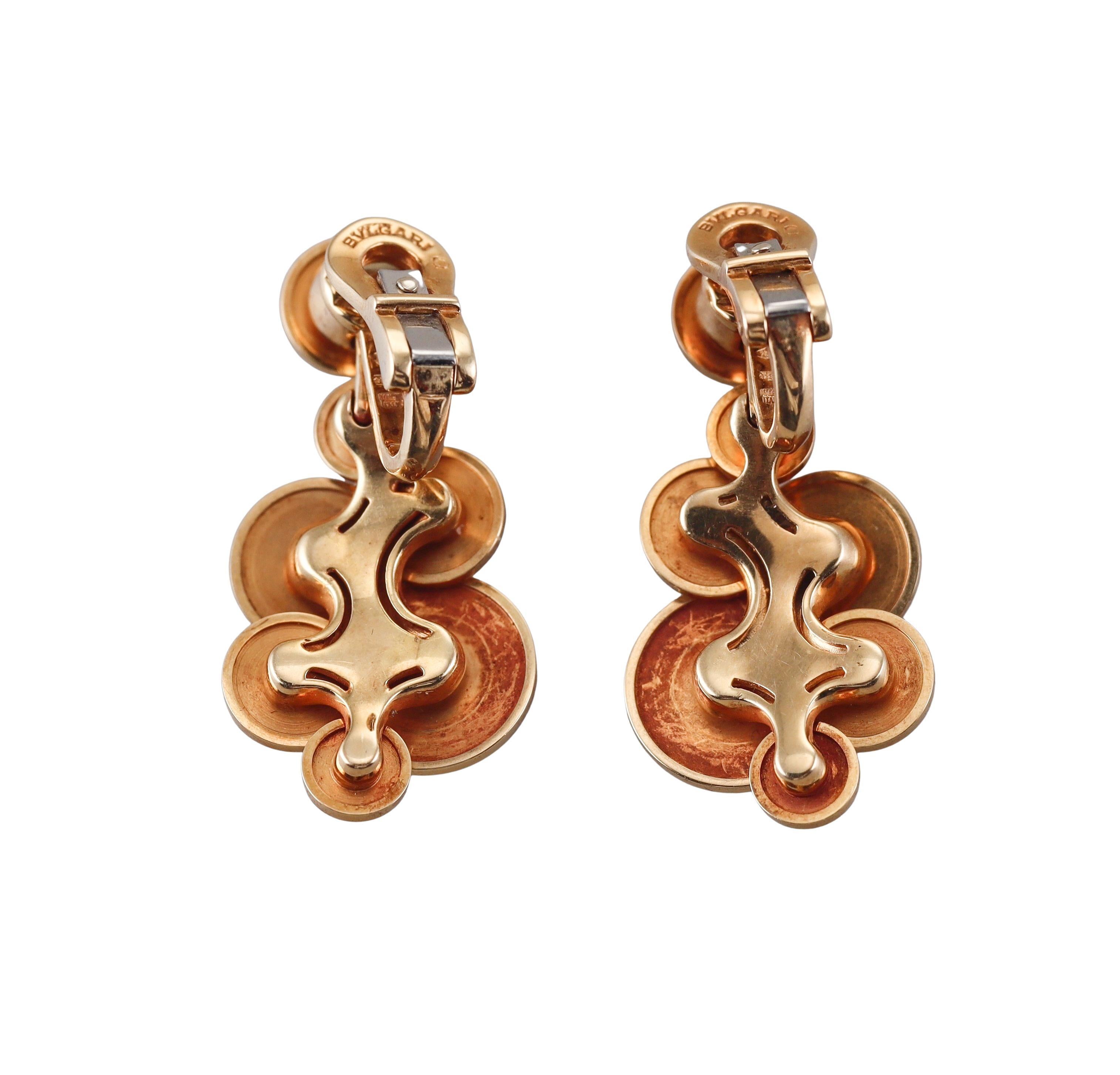 Bvlgari Bulgari Boucles d'oreilles Cicladi en or Pour femmes en vente