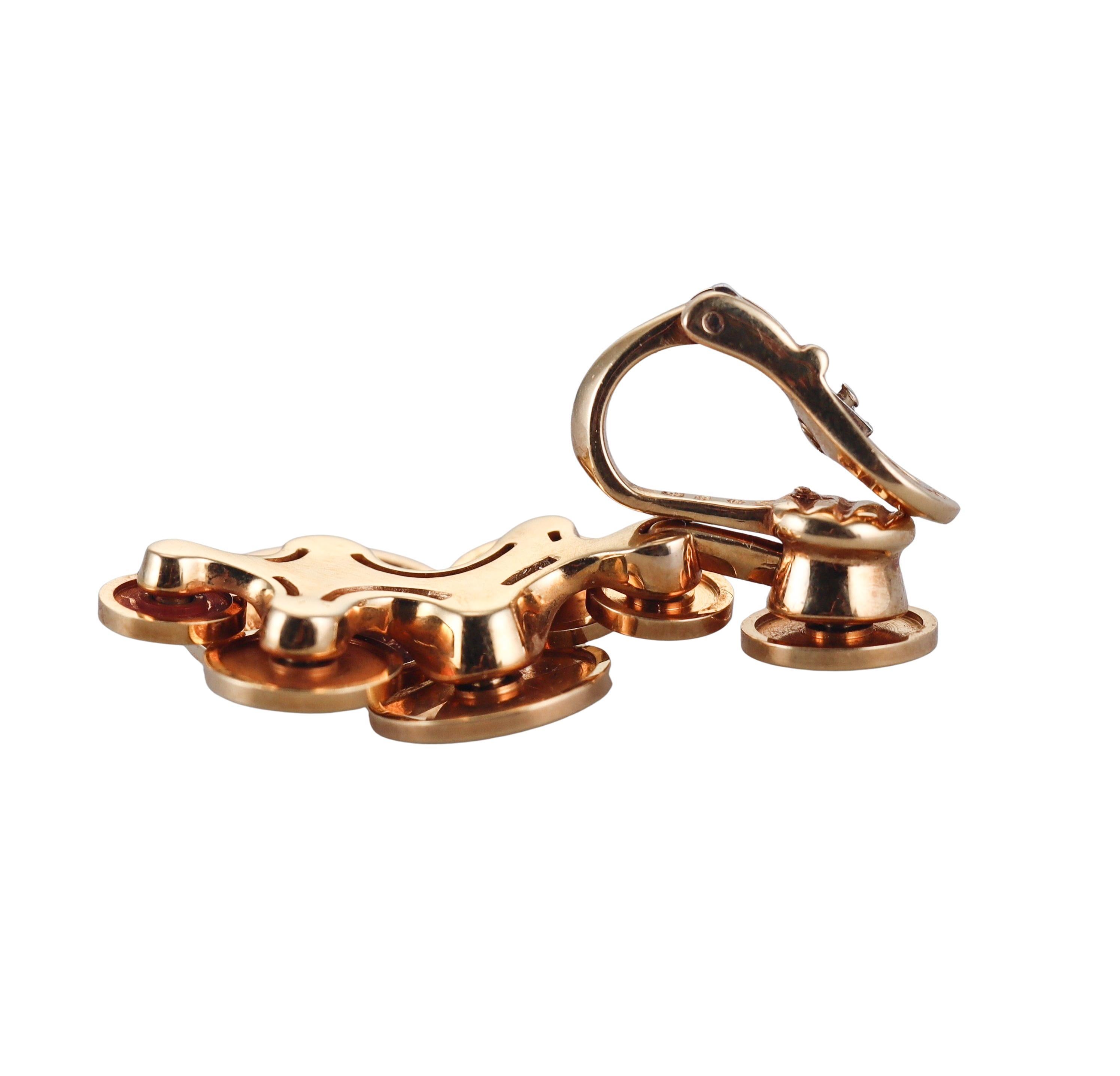 Bvlgari Bulgari Boucles d'oreilles Cicladi en or en vente 1