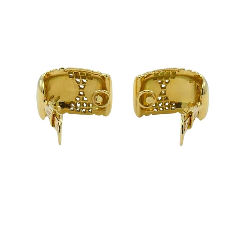 Bvlgari Bulgari Diamant-Ohrringe Parentesi Clip-On Damen im Angebot