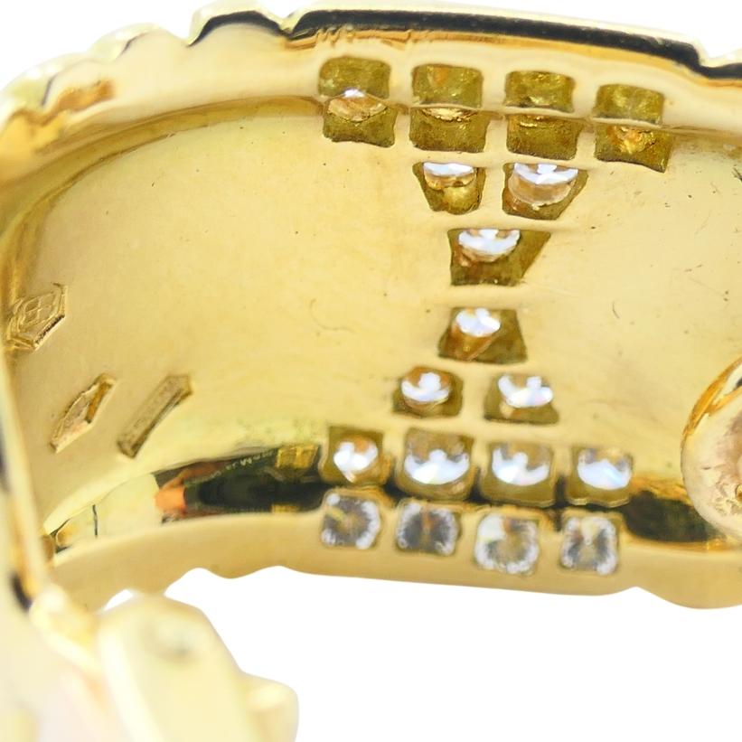 Bvlgari Bulgari Diamant-Ohrringe Parentesi Clip-On im Angebot 3