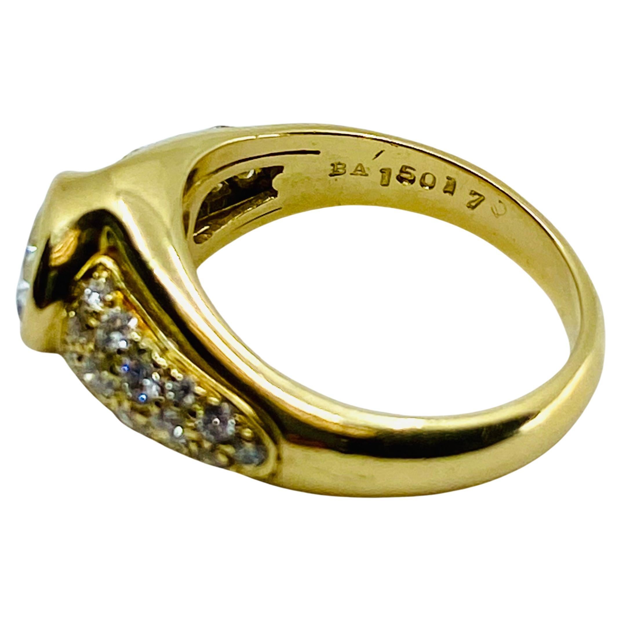 Bvlgari Bulgari Diamond Ring 18k Gold 7
