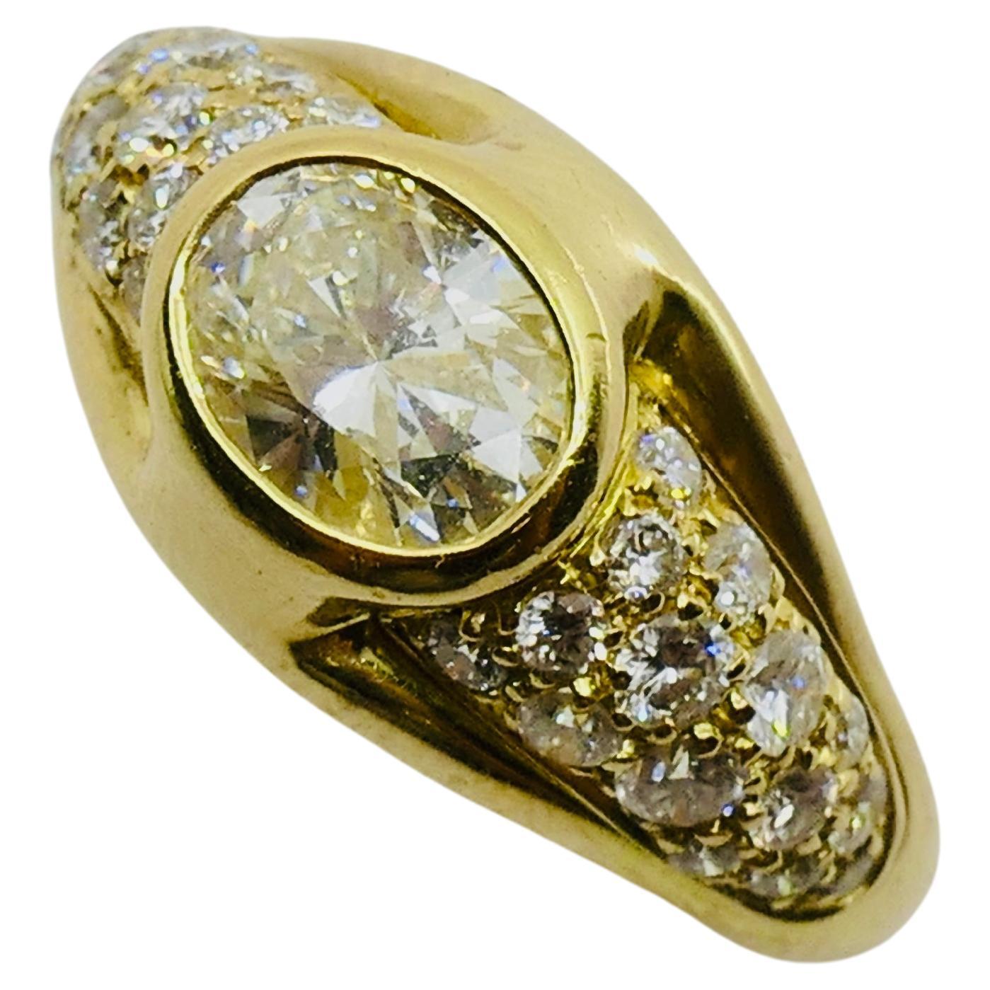 Bvlgari Bulgari Diamond Ring 18k Gold 2