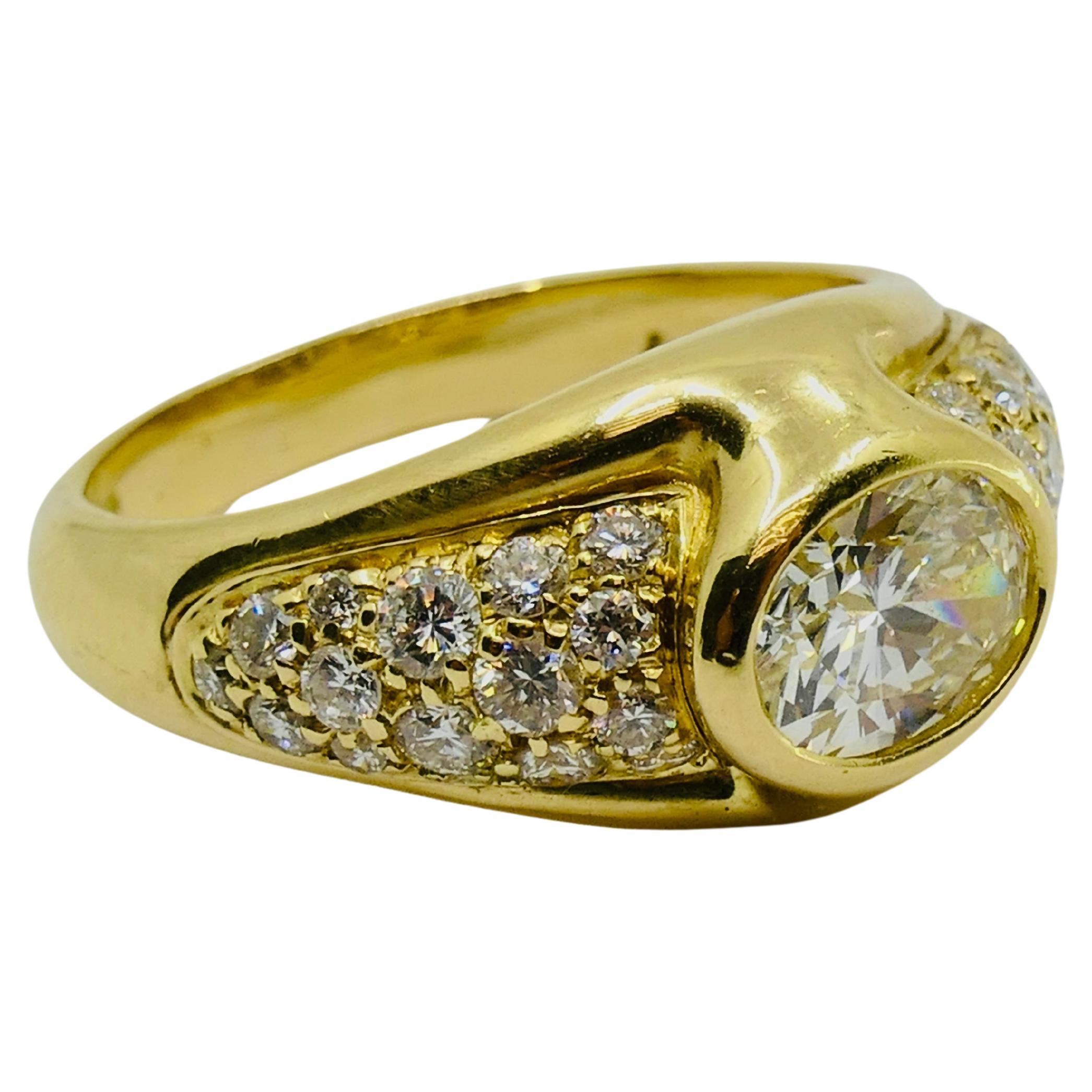 Bvlgari Bulgari Diamond Ring 18k Gold 3