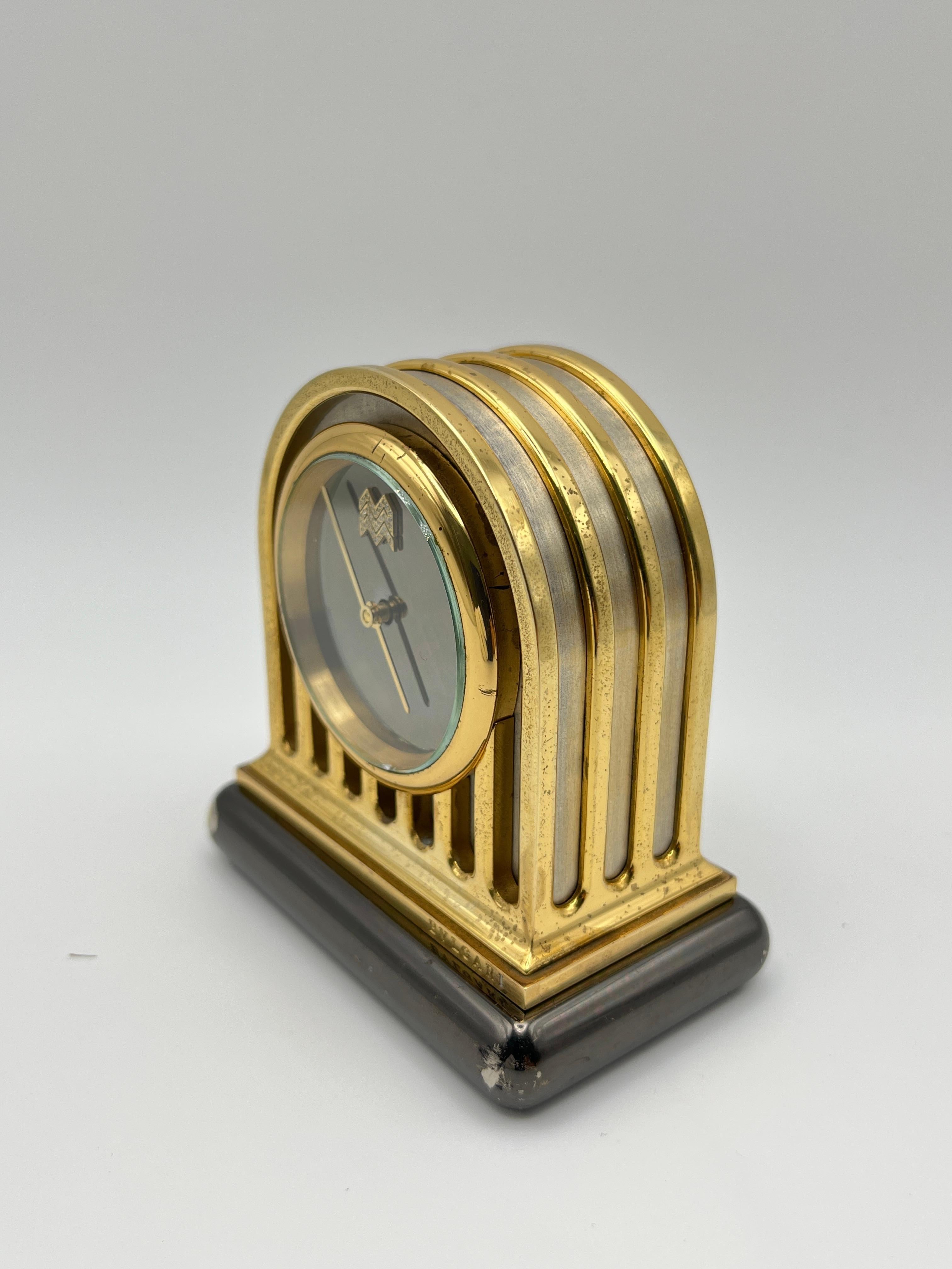 Women's or Men's Bvlgari Bulgari “Duomo” Desk Clock For Sale