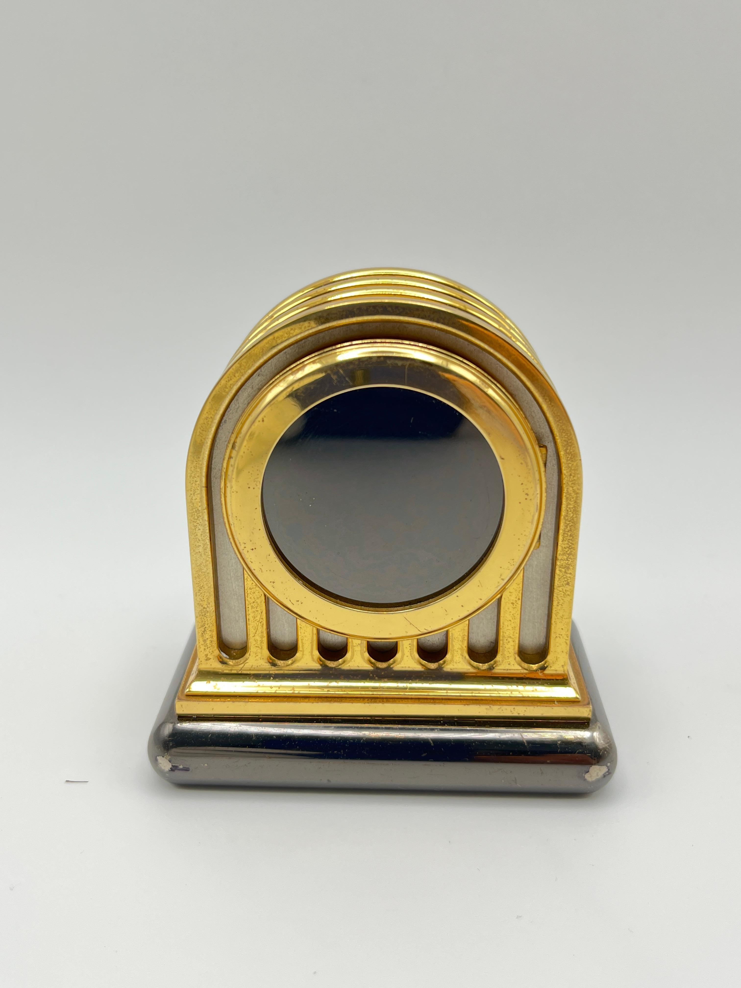 Modern Bvlgari Bulgari “Duomo” Desk Clock For Sale