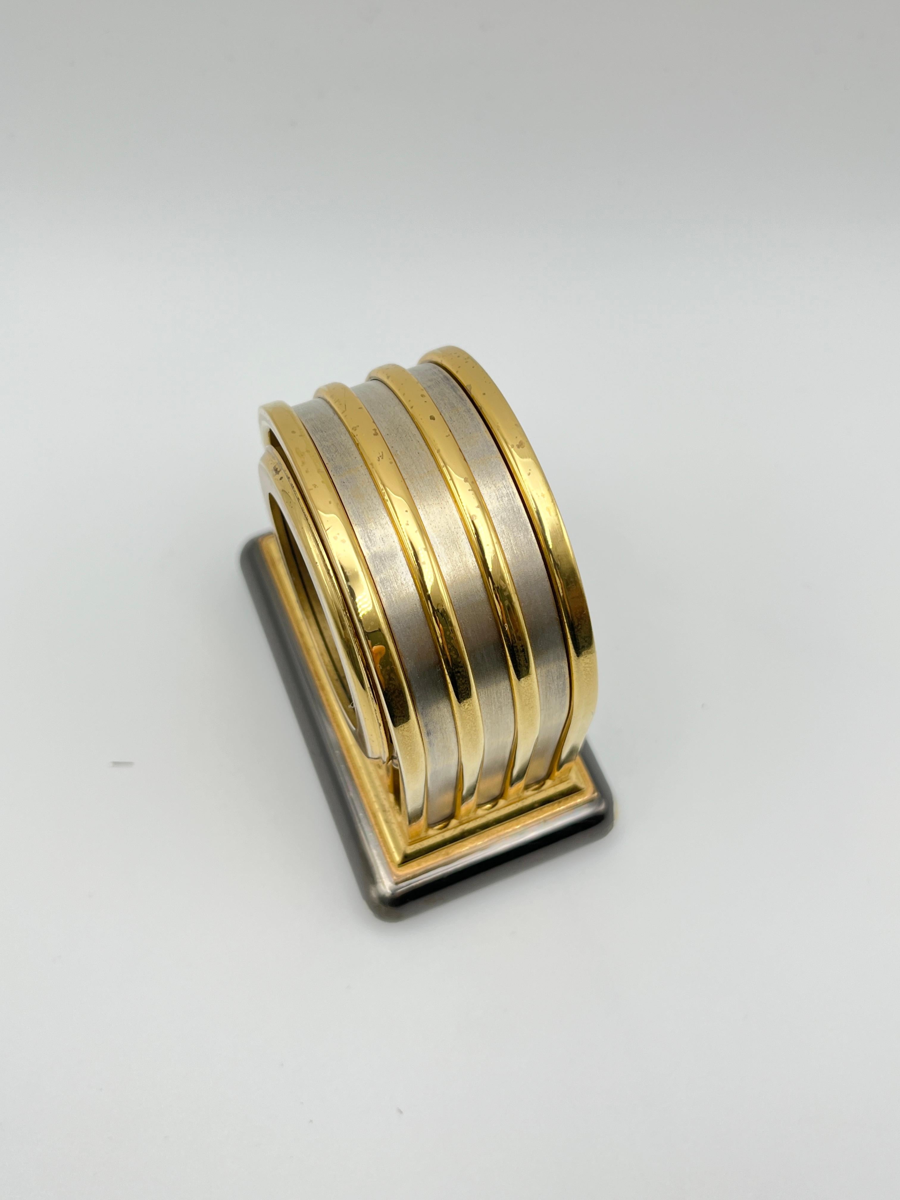 Brilliant Cut Bvlgari Bulgari “Duomo” Desk Clock For Sale