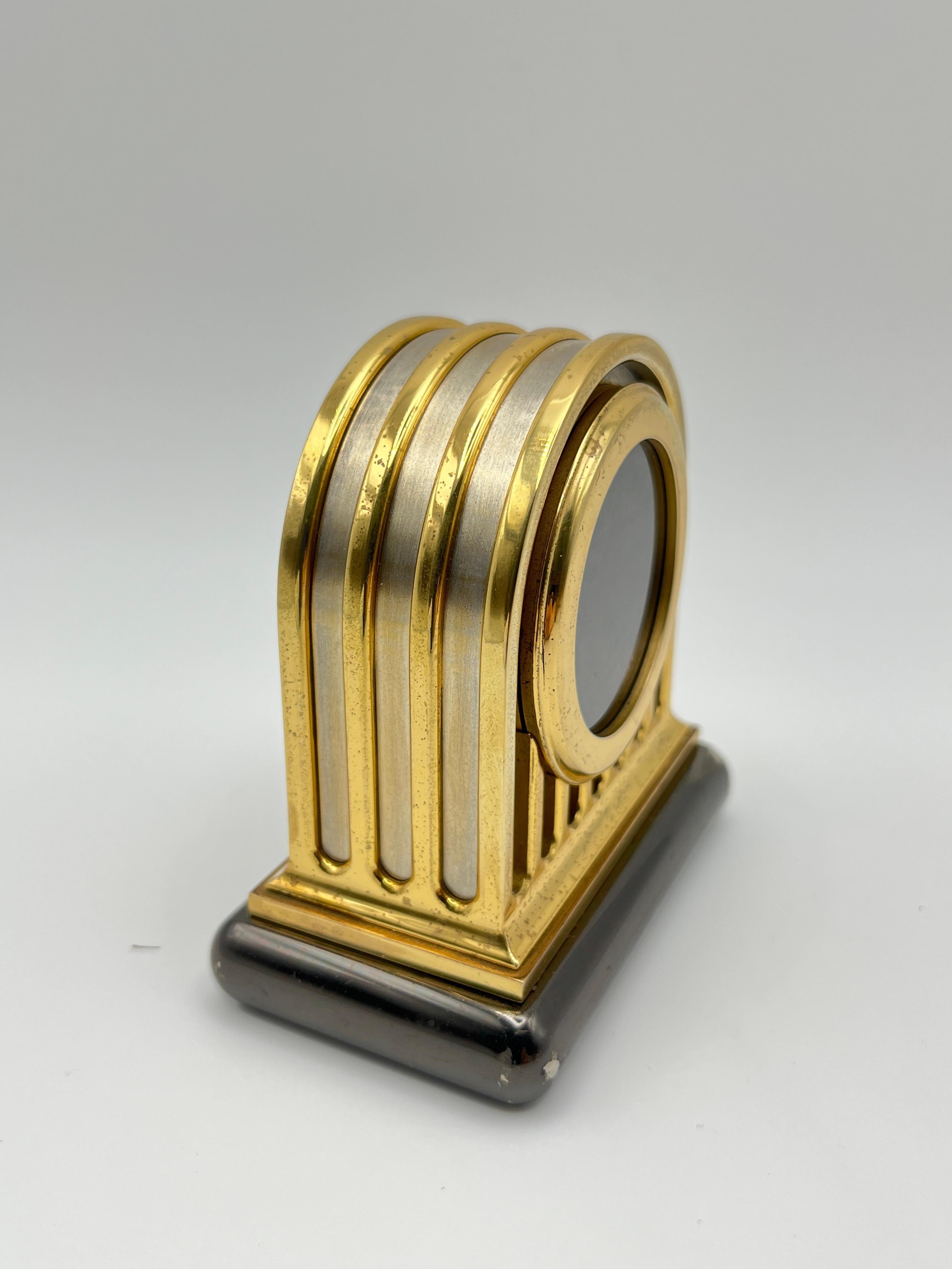 Bvlgari Bulgari “Duomo” Desk Clock In Good Condition For Sale In New York, NY