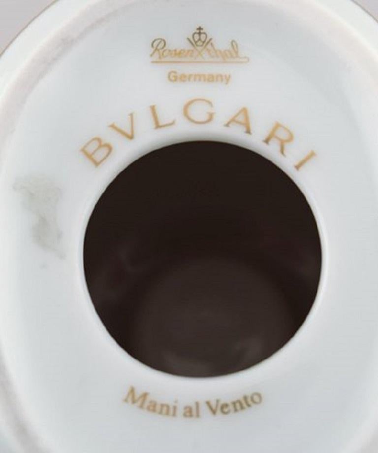 Bvlgari / Bulgari für Rosenthal:: Zwei Kerzenhalter 