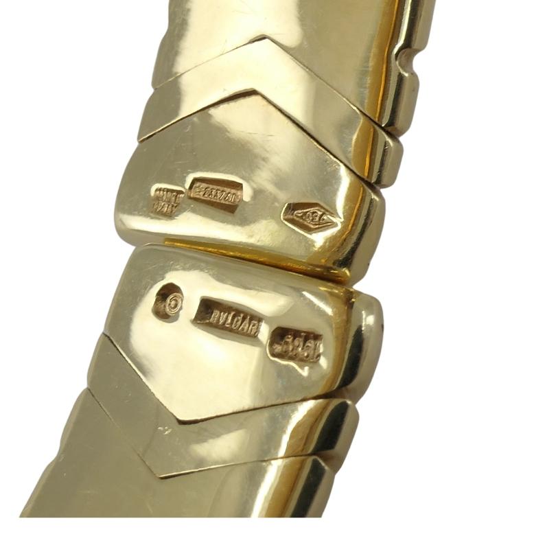 Bvlgari Bulgari Gold Bracelet Alveare Bangle 18k Gold For Sale 2