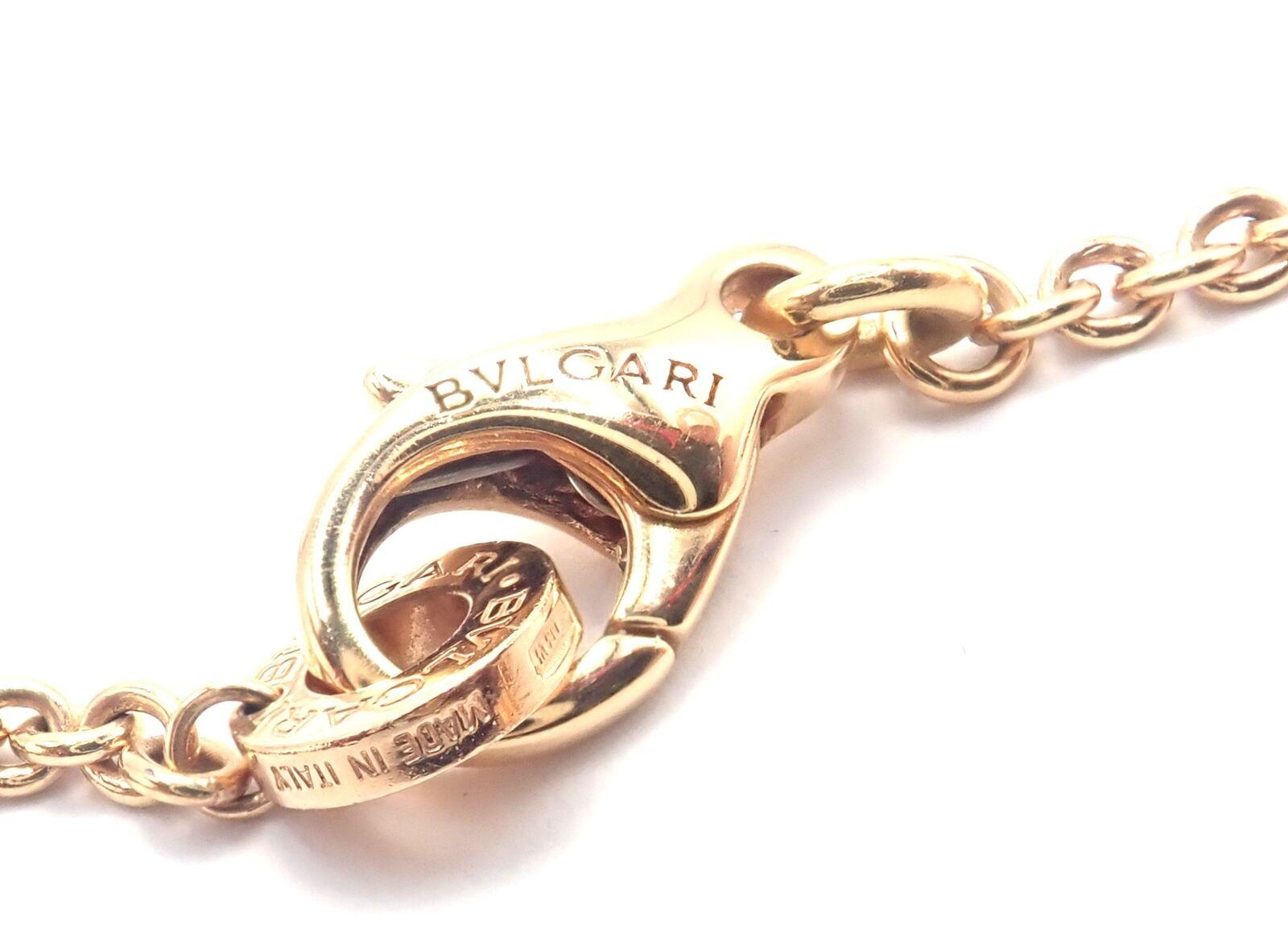 Bvlgari Bulgari, collier long de 38 pouces en or, lapis, cornaline, malachite et nacre en vente 2