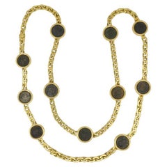 Bvlgari Bulgari Monete Necklace Bracelet Ancient Roman Coins