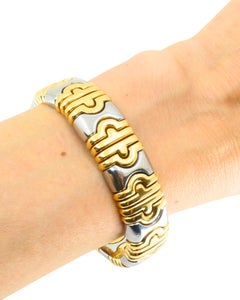 Bvlgari Bulgari Parentesi Bracelet Gold & Stainless Steel