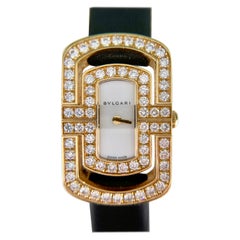 BVLGARI Bulgari Parentesi Diamond Watch 18k Yellow Gold