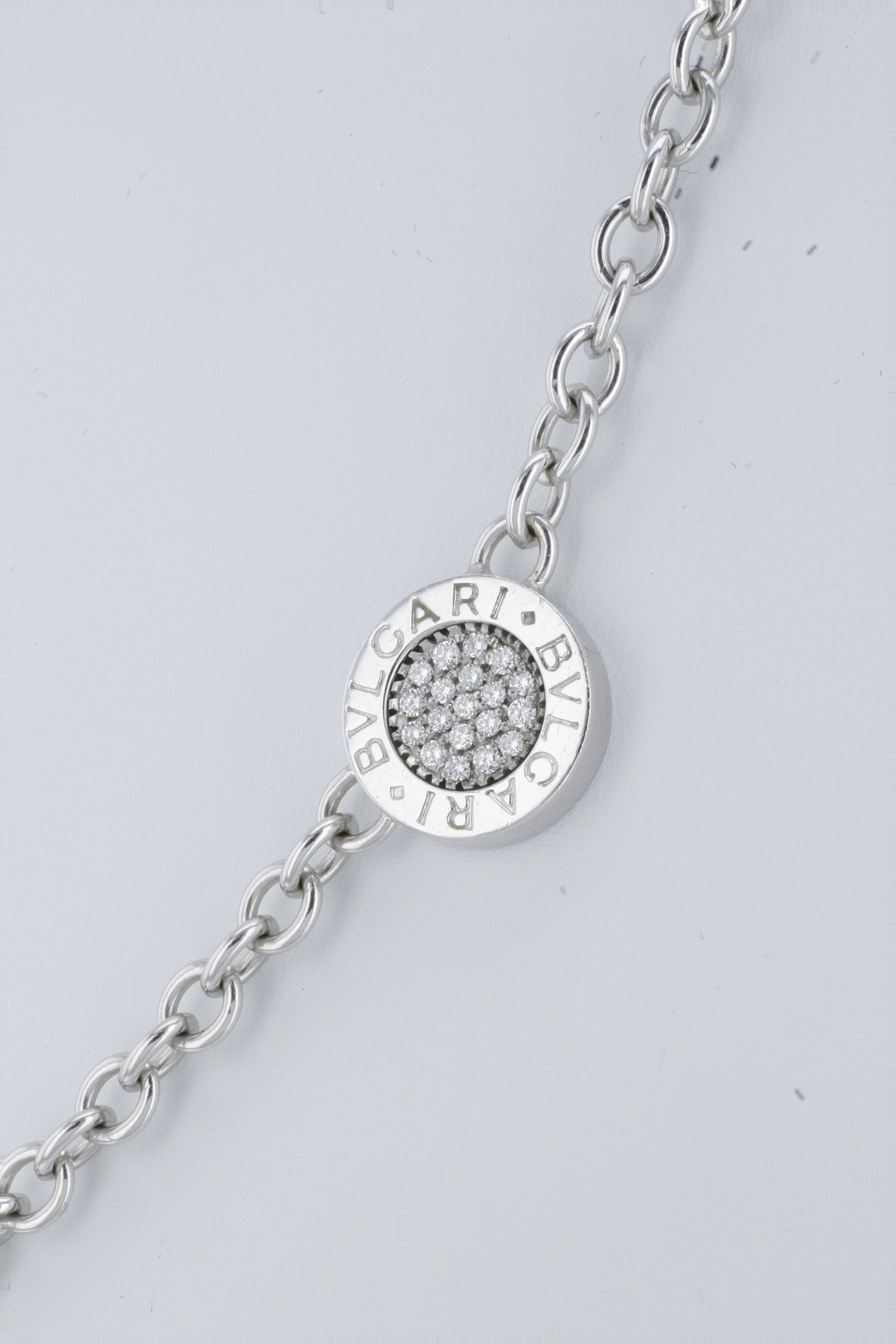 bvlgari necklace diamond