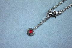 Bvlgari Bulgari Save the Children Sterling Silver Black Ceramic Charm Bracelet