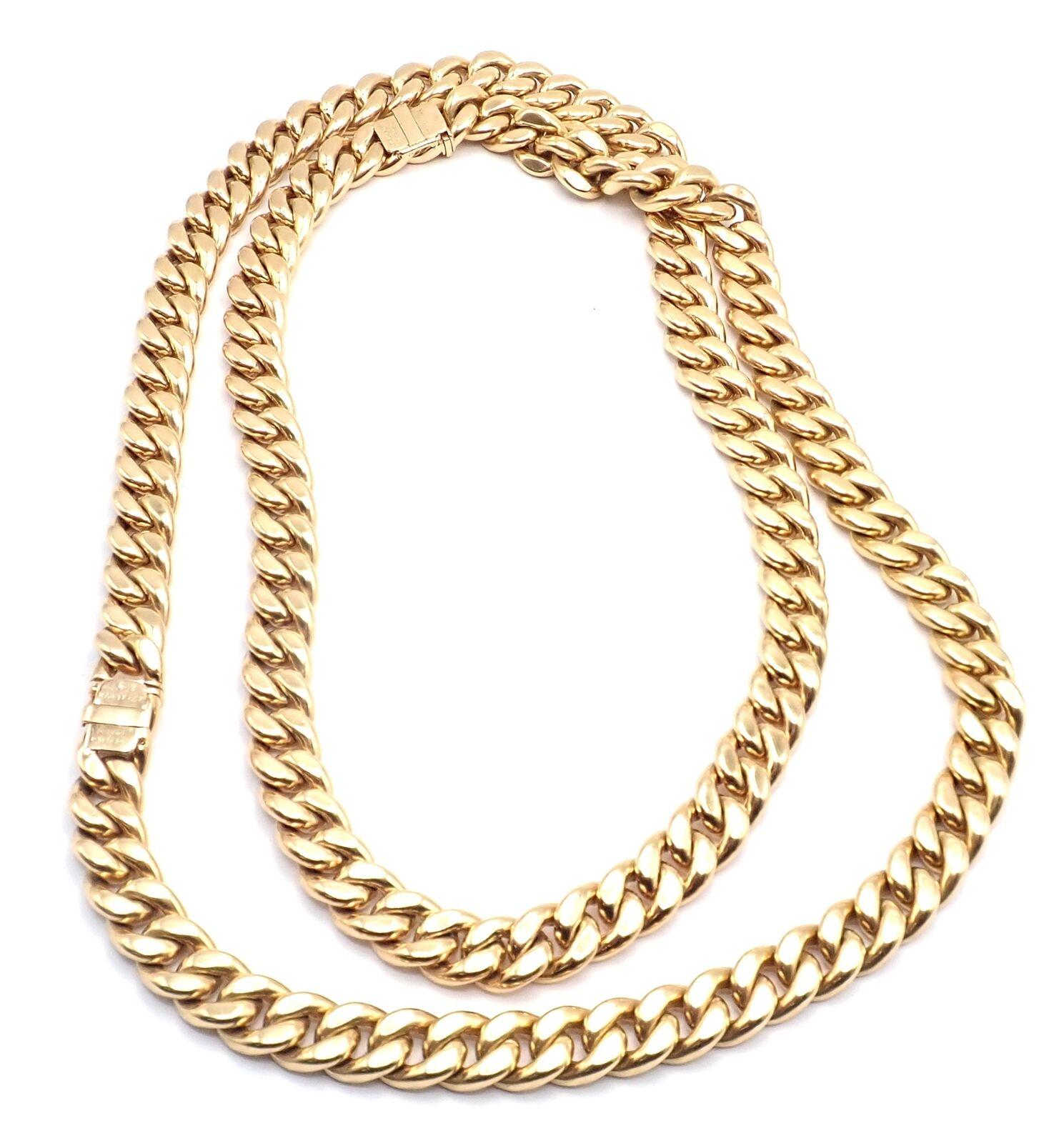 Bvlgari Bulgari Set Of Two Curb Link Yellow Gold 40