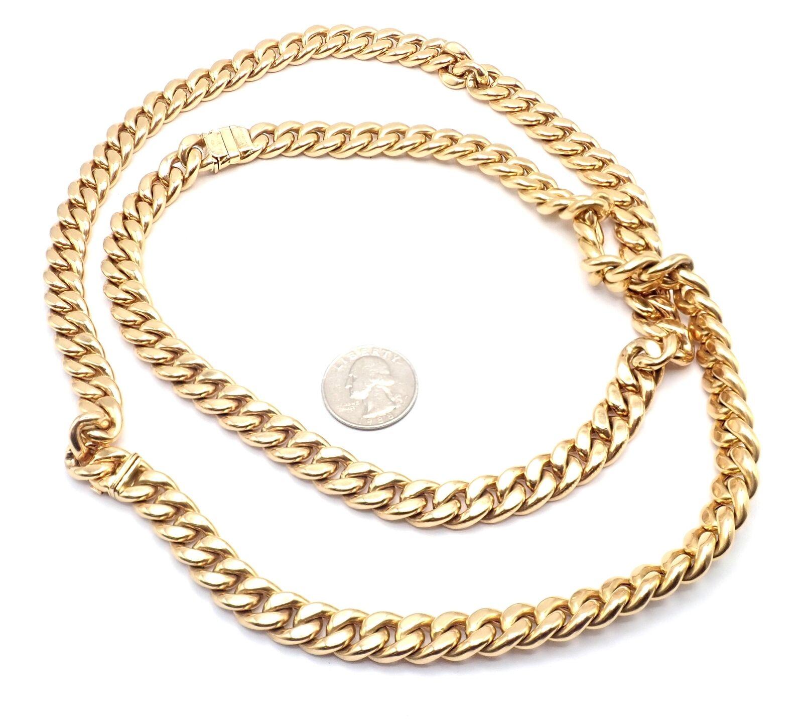 Bvlgari Bulgari Set Of Two Curb Link Yellow Gold 40