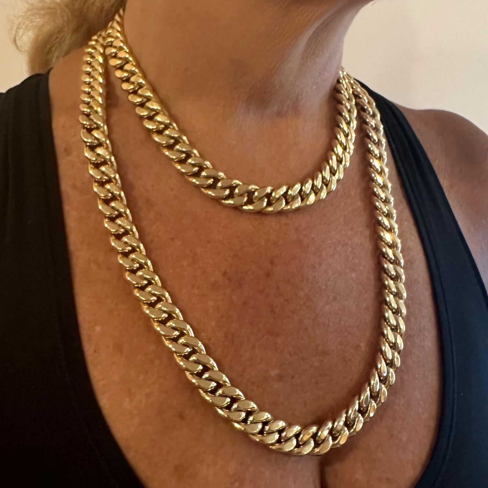 Bvlgari Bulgari Set Of Two Curb Link Yellow Gold 40