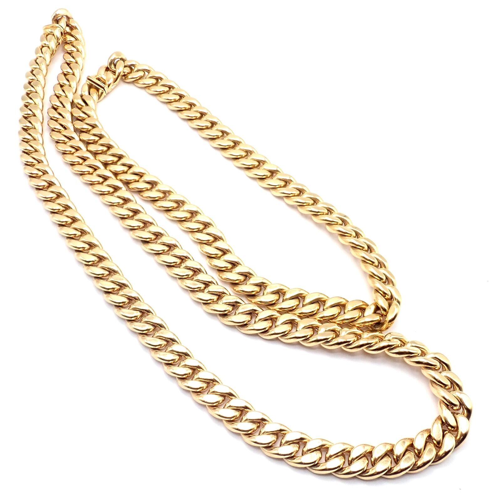 Bvlgari Bulgari Set Of Two Curb Link Yellow Gold 40