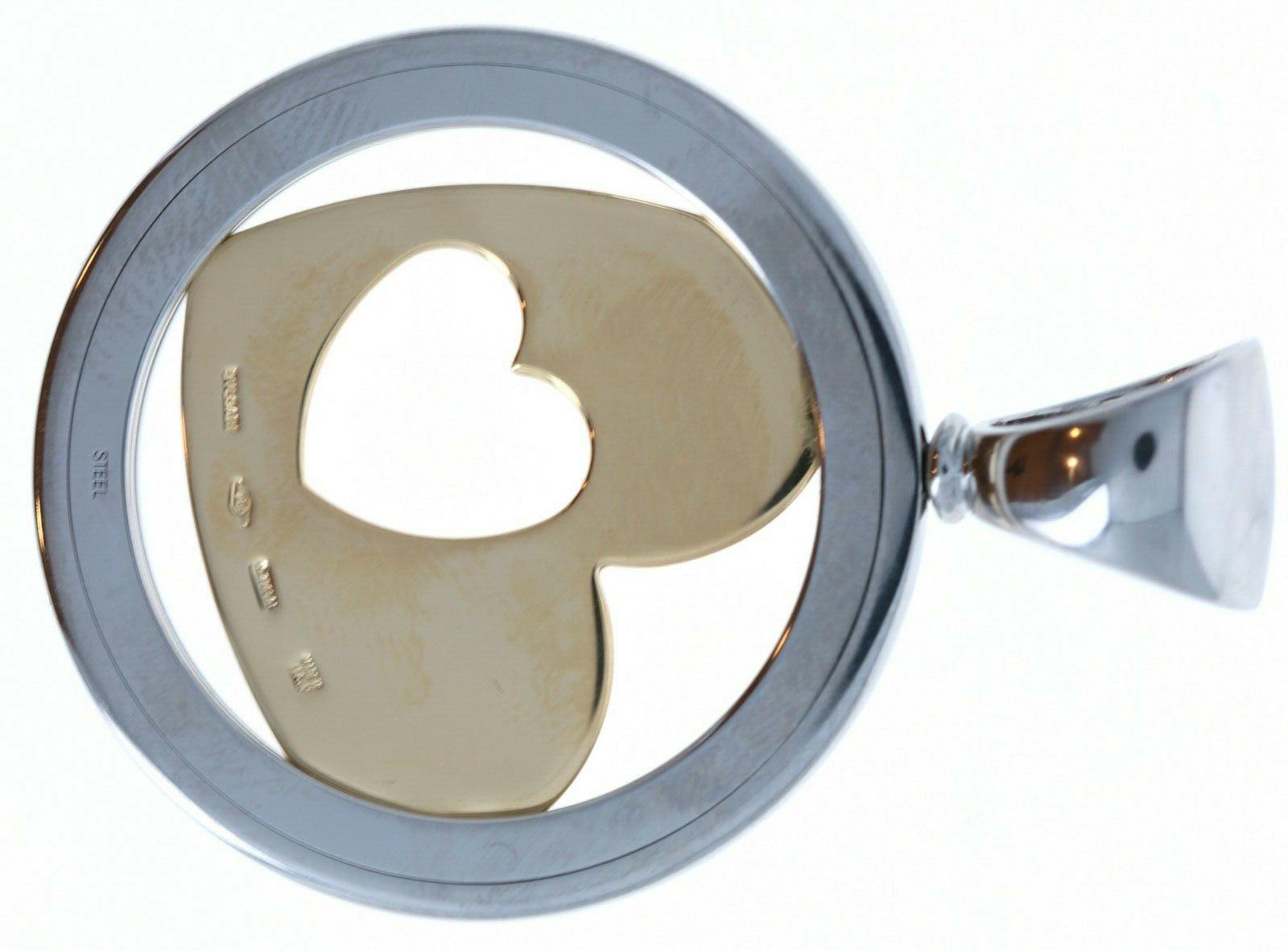 bvlgari heart pendant