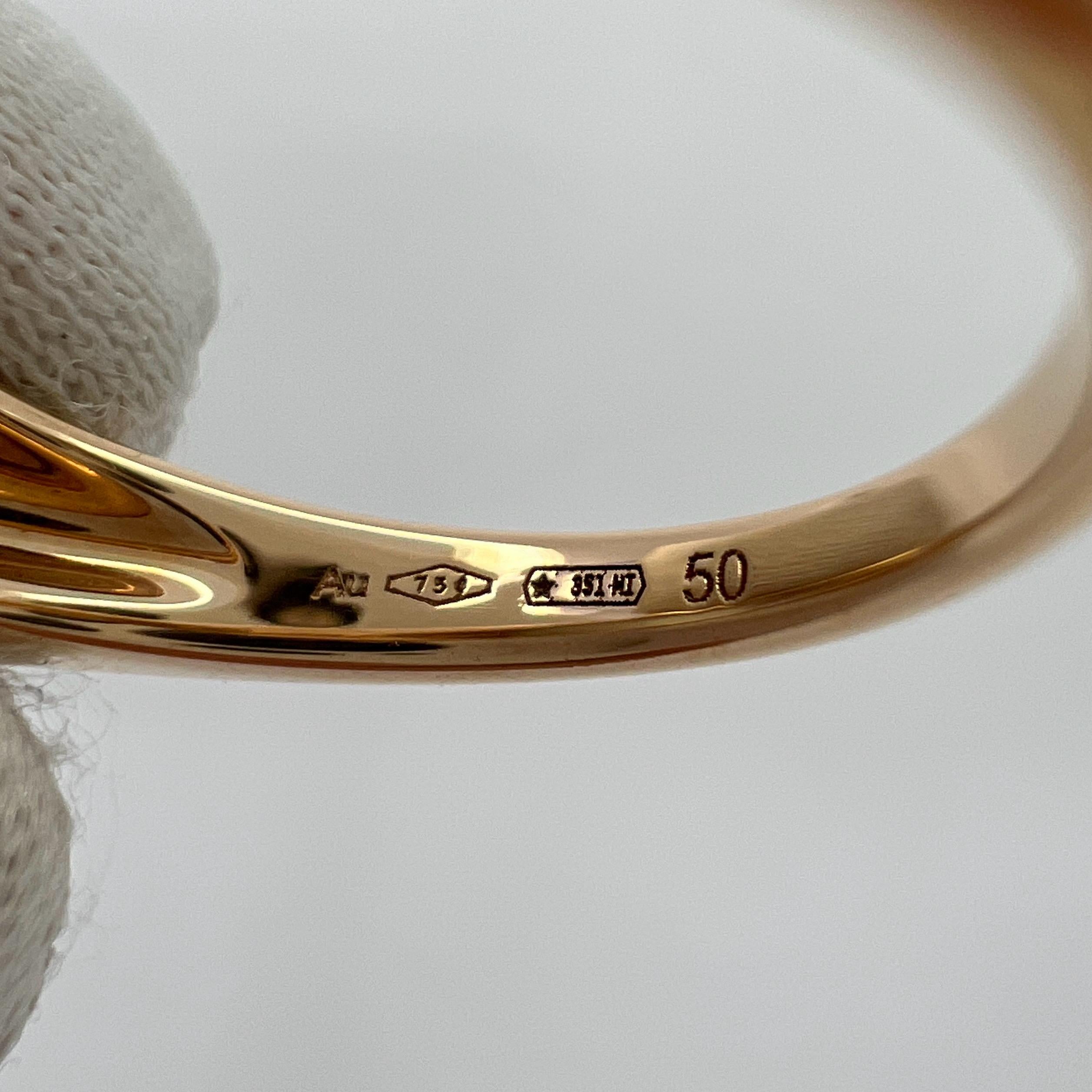 Bvlgari Bague Mysa Tronchetto Mysa en or rose 18 carats avec boîte 50 6