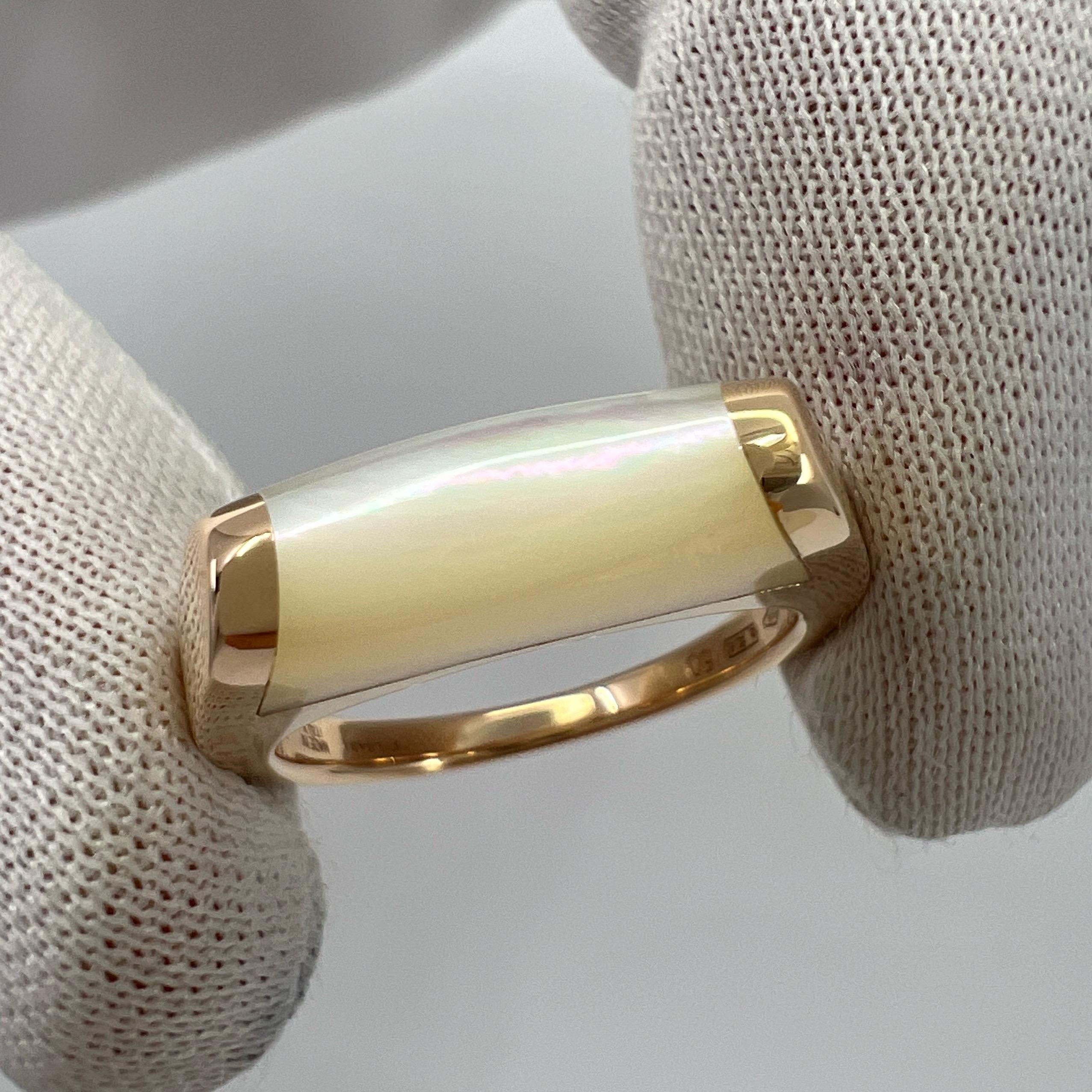 Bvlgari Bague Mysa Tronchetto Mysa en or rose 18 carats avec boîte 50 4