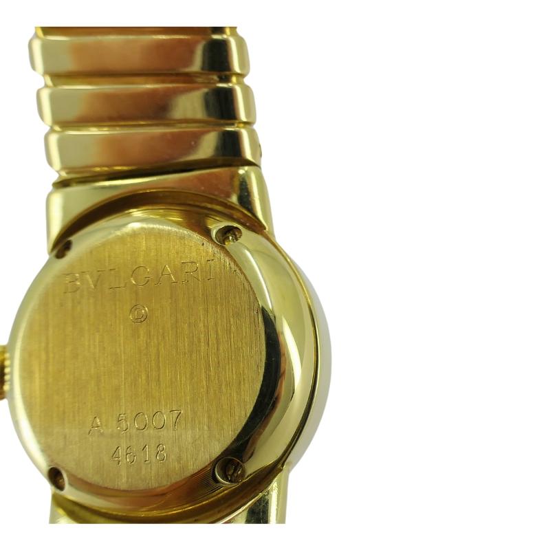 Bvlgari Bulgari Tubogas Montre BB 19 en vente 1