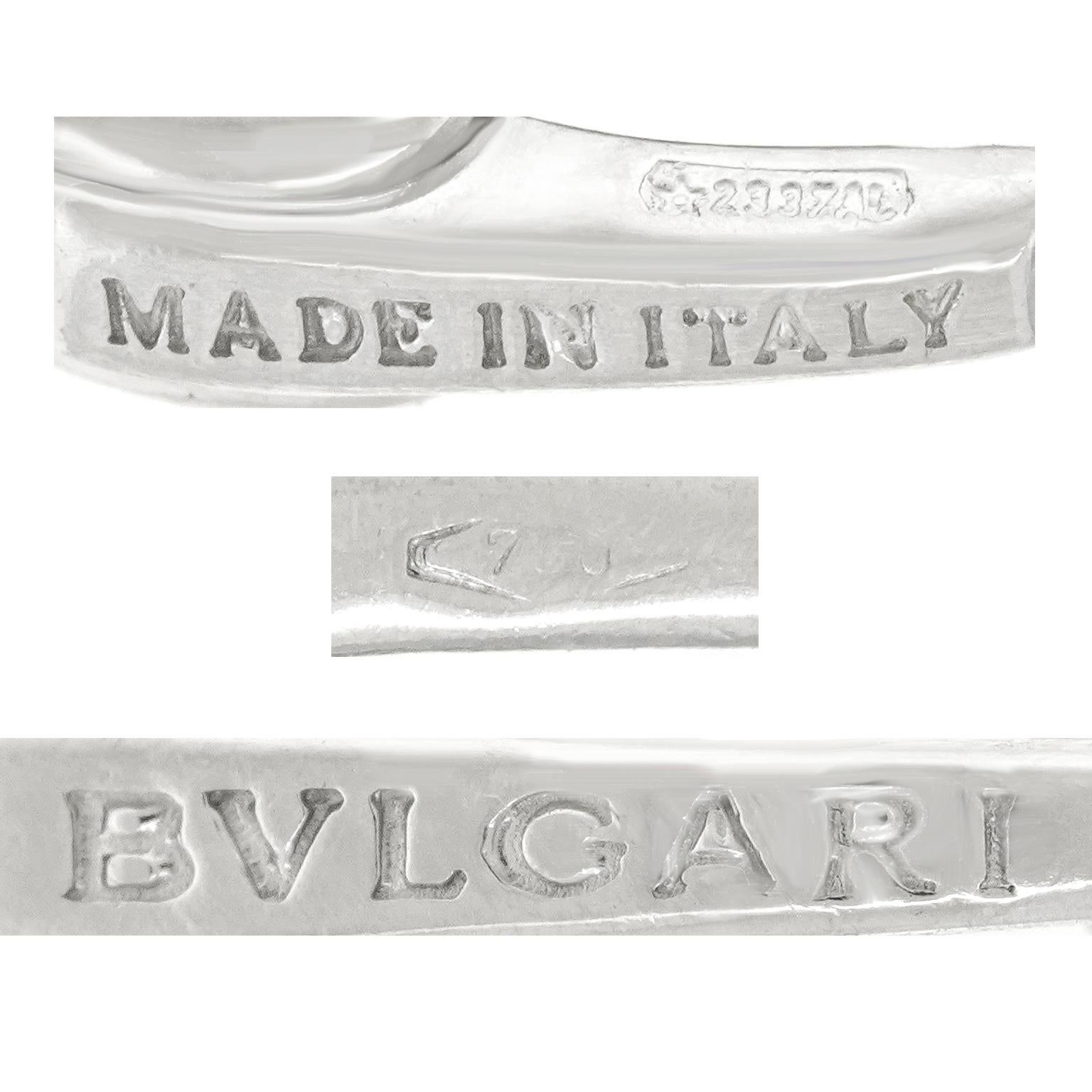 Women's or Men's Bvlgari Bulgari White Gold Bracelet