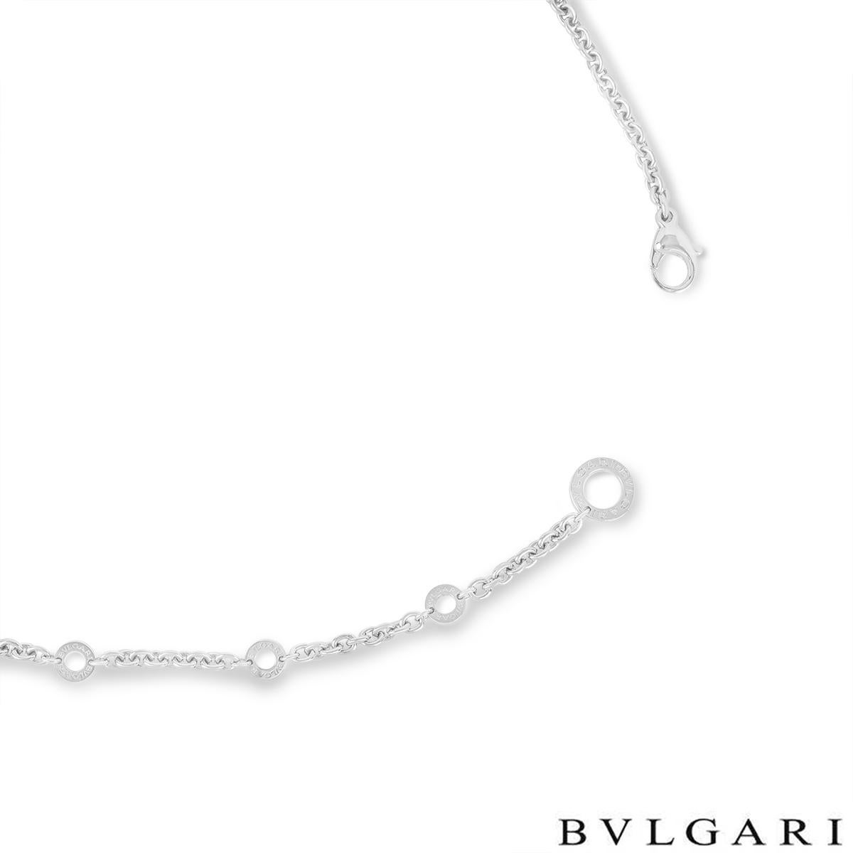 Women's Bvlgari Bulgari White Gold Diamond Pendant