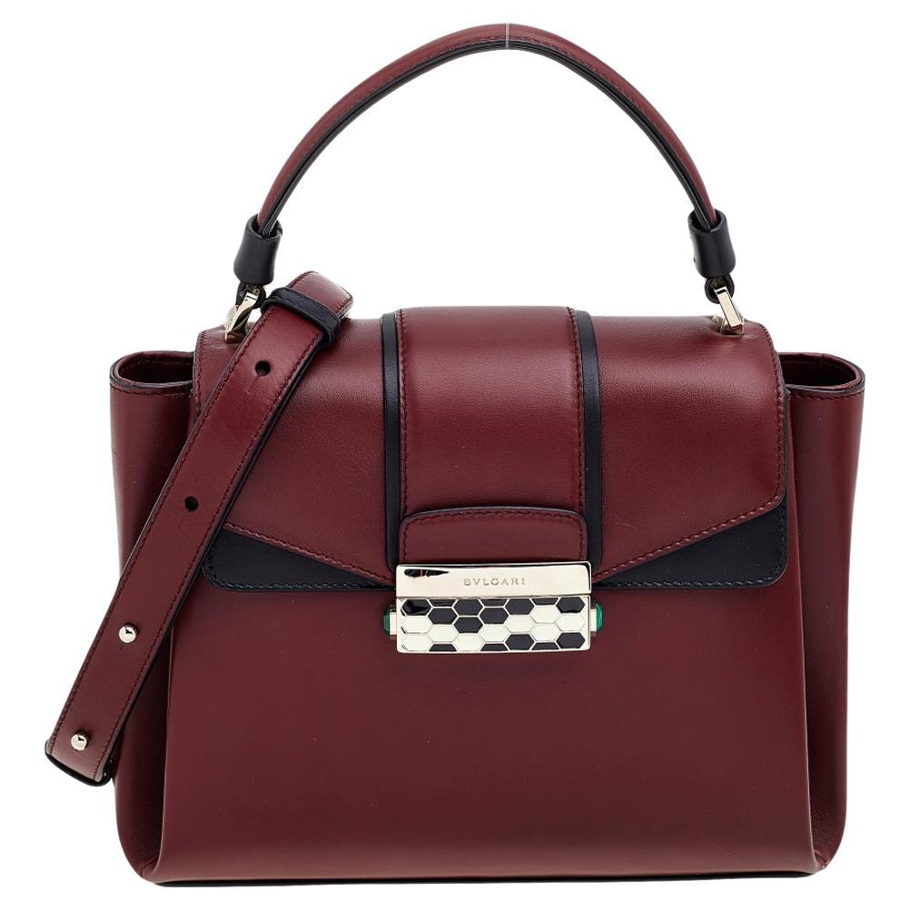 Bvlgari Isabella Rossellini Bag Leather Medium at 1stDibs