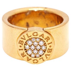 BVLGARI BVLG Bague en or rose et diamants