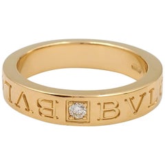 Bvlgari Bvlgari 18 Karat Yellow Gold Diamond Ring