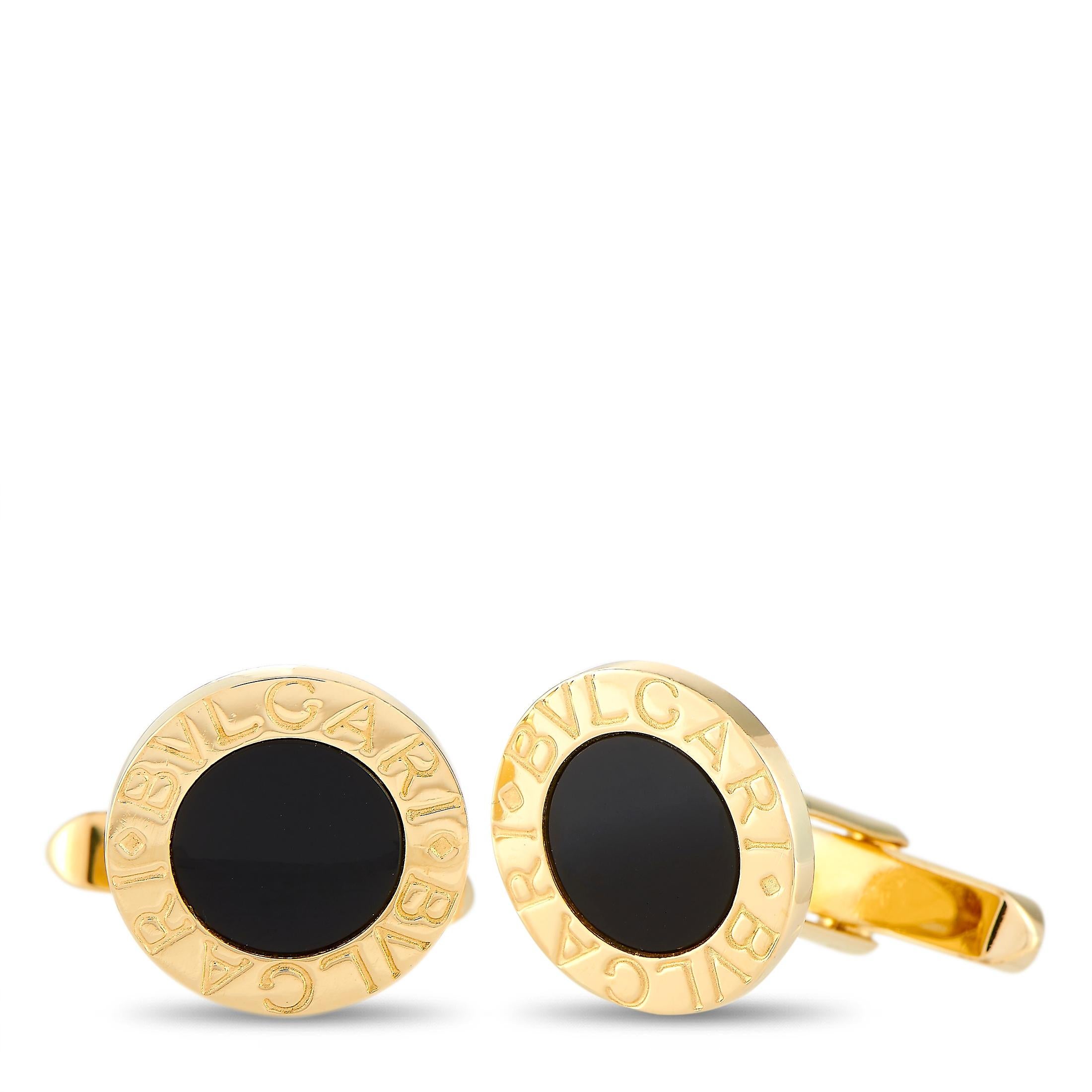 bulgari cufflinks