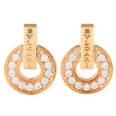 Bvlgari Bvlgari 18K Rose Gold 0,35ct Diamant-Ohrringe BV13-021424