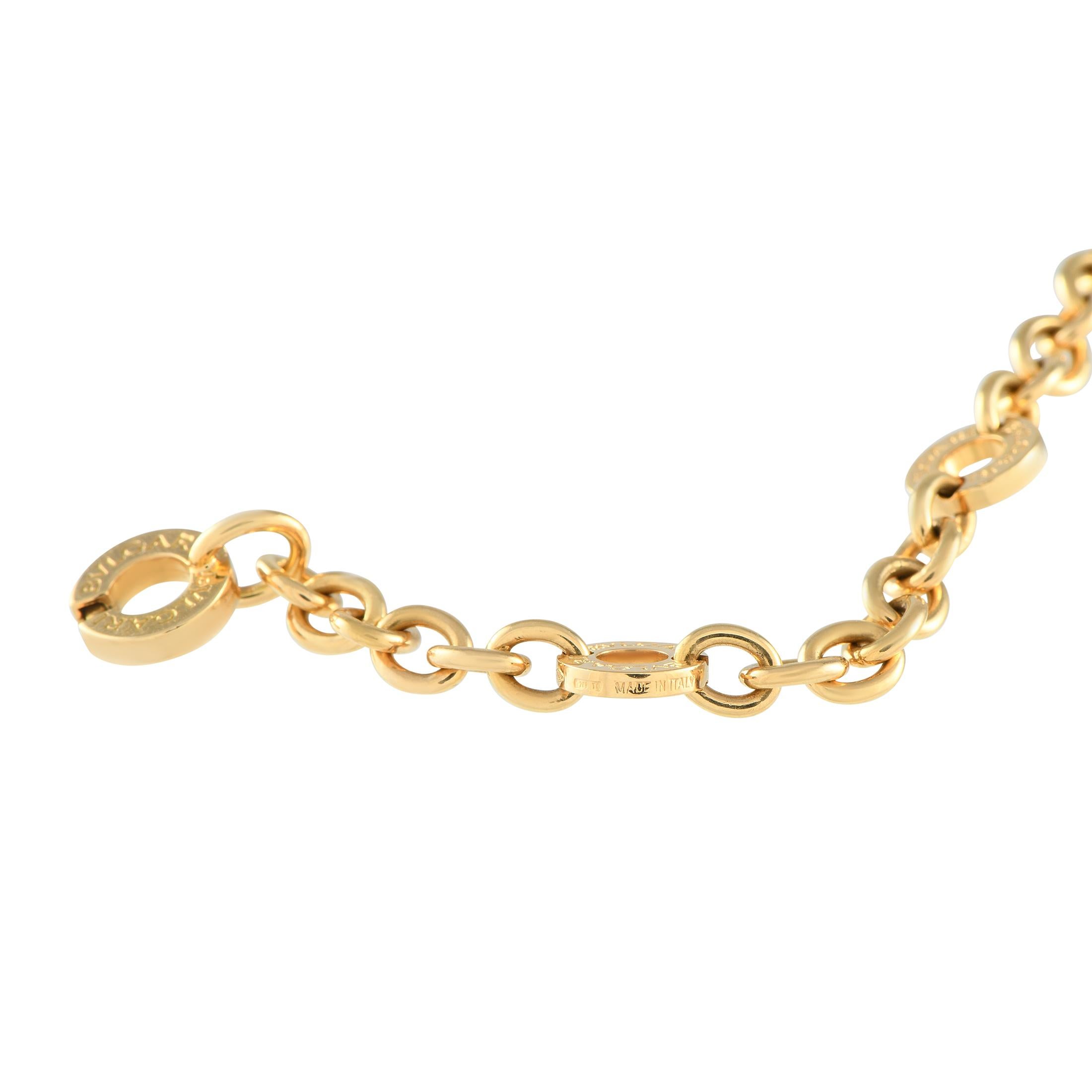 Bvlgari Bvlgari 18K Gelbgold Kettenarmband 1
