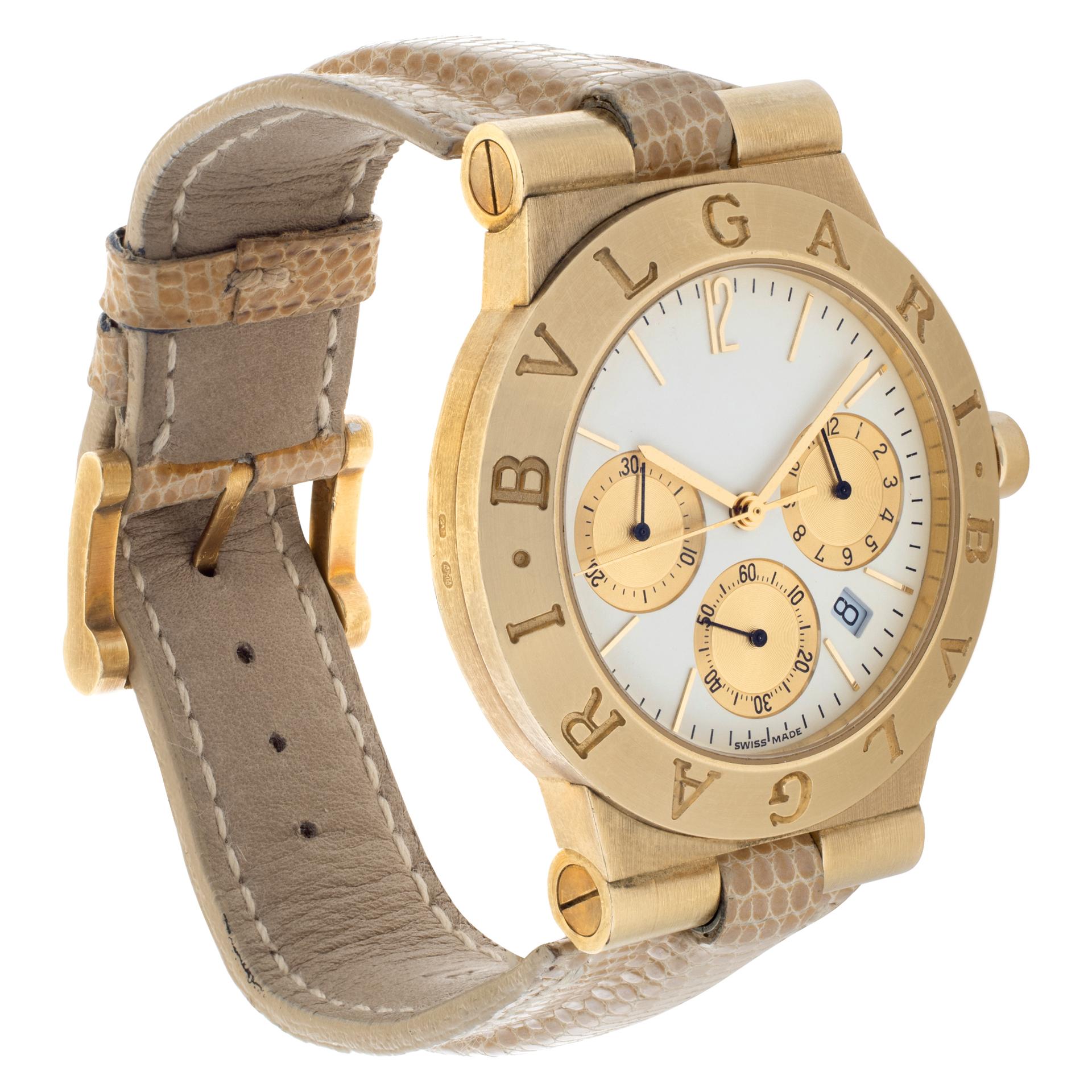 Bvlgari Bvlgari 36mm CH 35 G In Excellent Condition For Sale In Surfside, FL