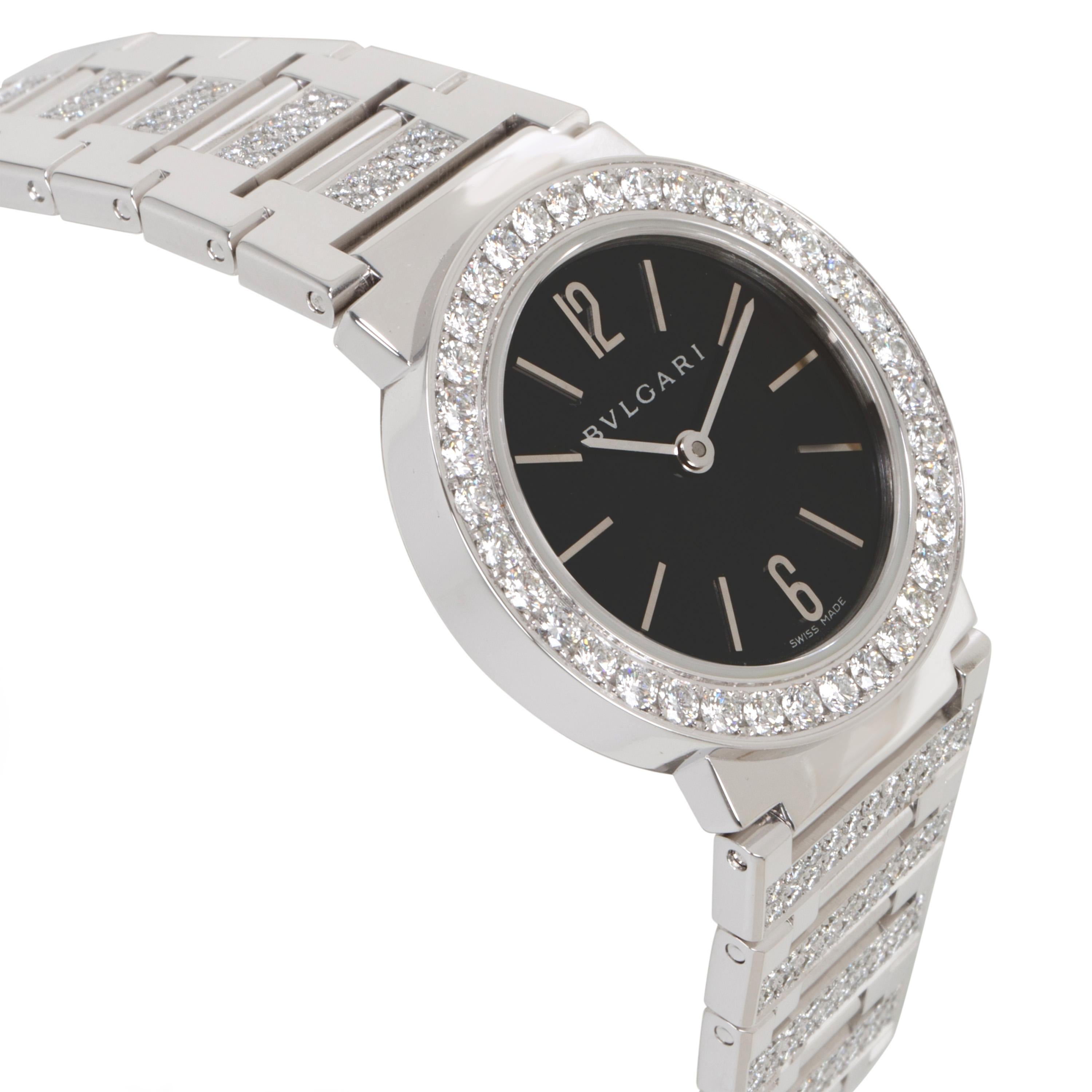 Bvlgari Bvlgari BBW26BGDGD Women's Diamond Watch in 18kt White Gold 2.12 Carat 1