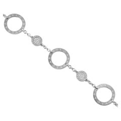 Bvlgari Bvlgari-Armband aus Weißgold und Diamanten