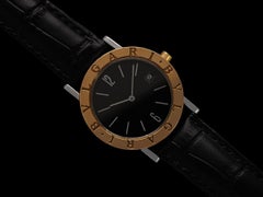 Bvlgari Bvlgari (Bulgari) Mens Watch, BB 33 SGL - Stainless SS & Solid 18K Gold