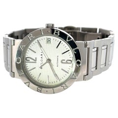 BVLGARI Bvlgari Bvlgari BB33SS Automatic Men's Watch – White Dial