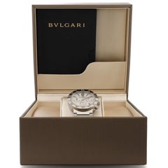 Bvlgari Bvlgari Bvlgari Chronograph Automatic Watch Stainless Steel
