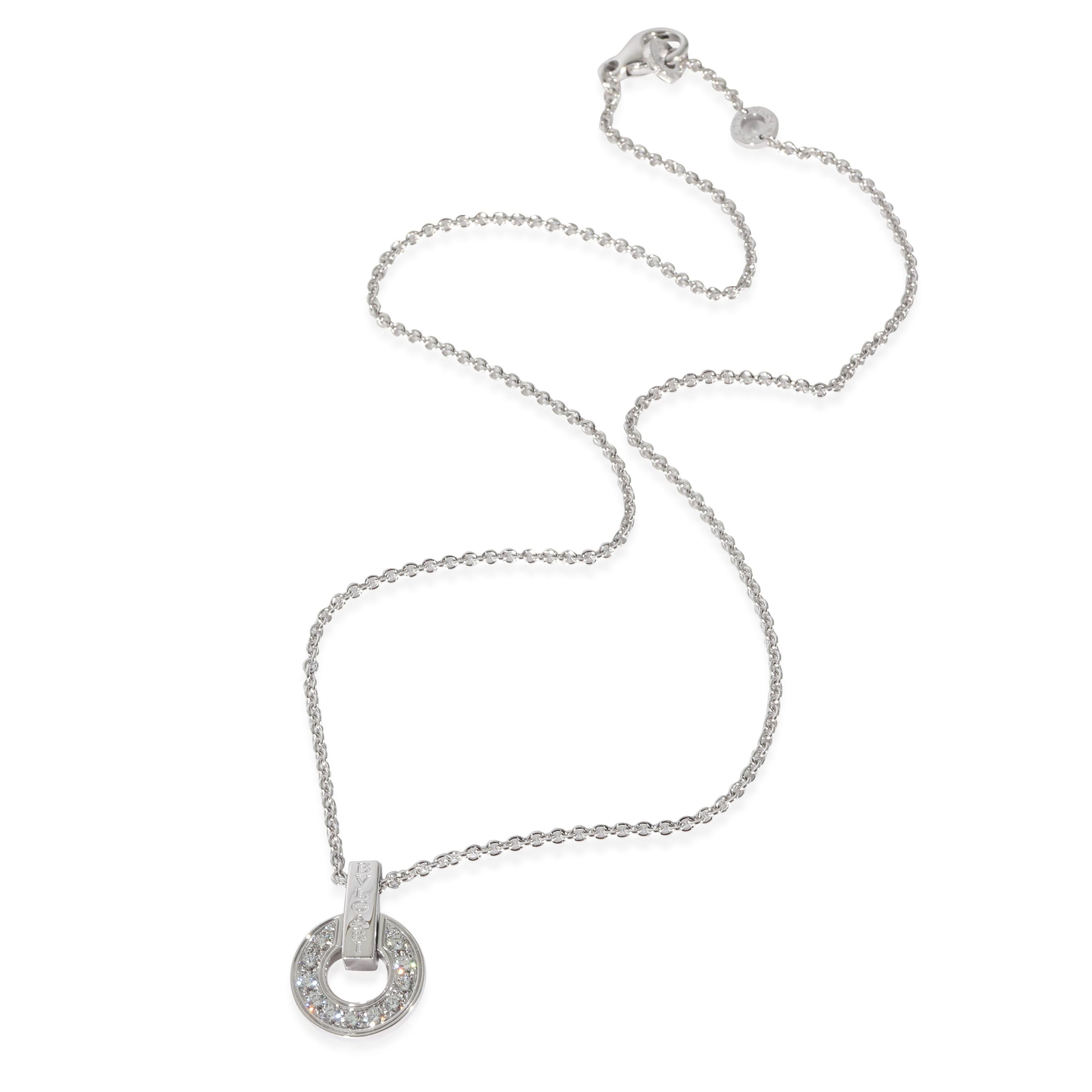 BVLGARI Bvlgari Bvlgari Diamond Necklace in 18k White Gold 0.37 CTW

PRIMARY DETAILS
SKU: 129875
Listing Title: BVLGARI Bvlgari Bvlgari Diamond Necklace in 18k White Gold 0.37 CTW
Condition Description: Retails for 5600 USD. In excellent condition