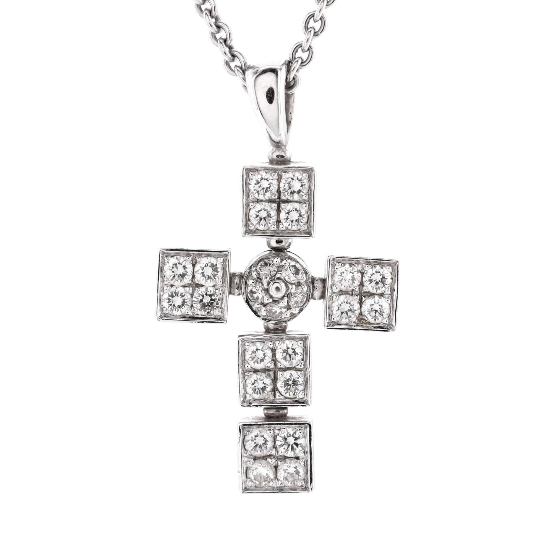 Bvlgari cross necklace shop