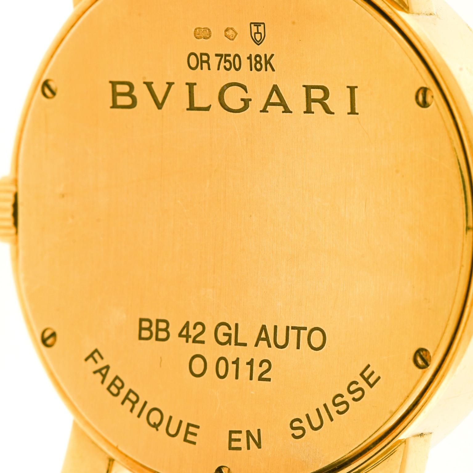 Bvlgari Model Wristwatch 18k For Sale 6