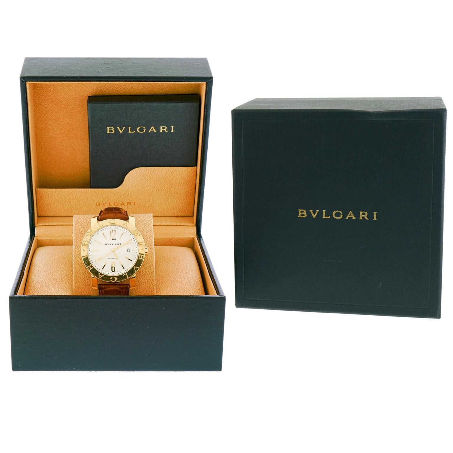 Bvlgari Model Wristwatch 18k For Sale 7