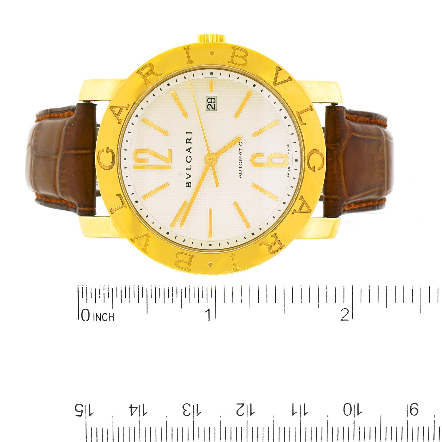 Bvlgari Modell Armbanduhr 18k 2