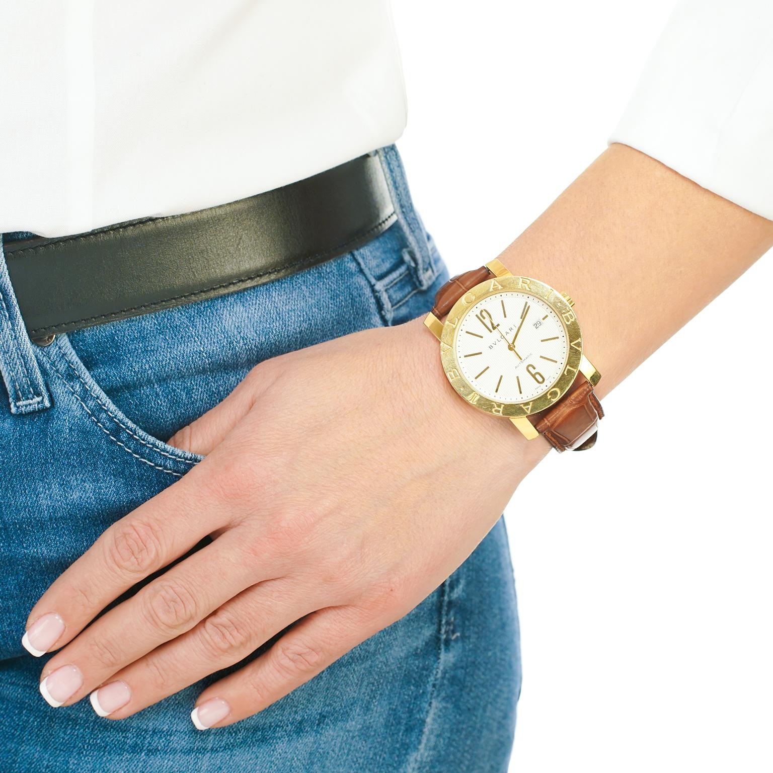 Bvlgari Model Wristwatch 18k For Sale 3