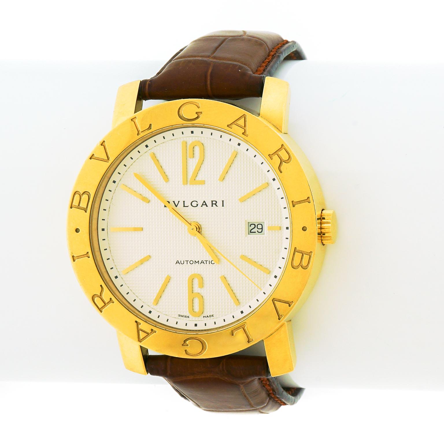 Bvlgari Model Wristwatch 18k For Sale 4