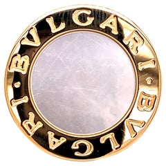 Bvlgari Bvlgari Mother of Pearl 18 Karat Yellow Gold Ring