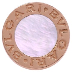 Bvlgari Bvlgari Mother Of Pearl Single Stud Earring 18K Rose Gold